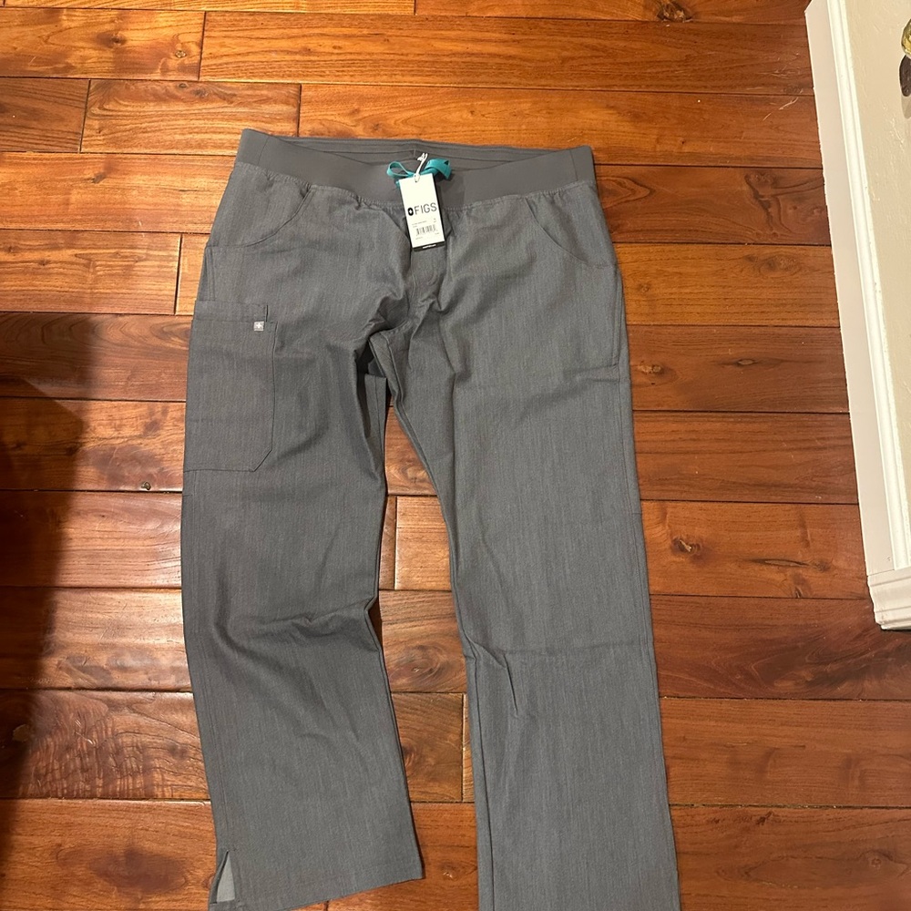 Figs Gray Scrub Pants